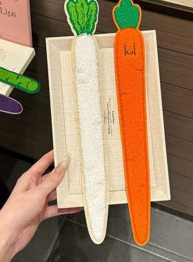 搞怪蔬菜粘头发刘海碎发魔术贴