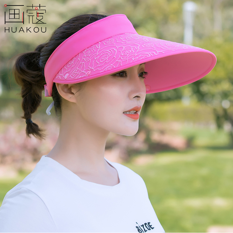 画蔻旗舰店遮阳帽女防晒帽子夏季遮脸大沿帽布户外套装防紫外线带面罩太阳帽1