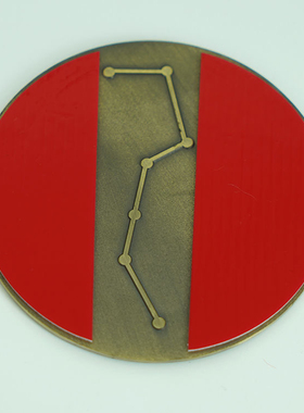 卫生间厕所8CM荷花净秽图先天八卦贴北斗七星logo