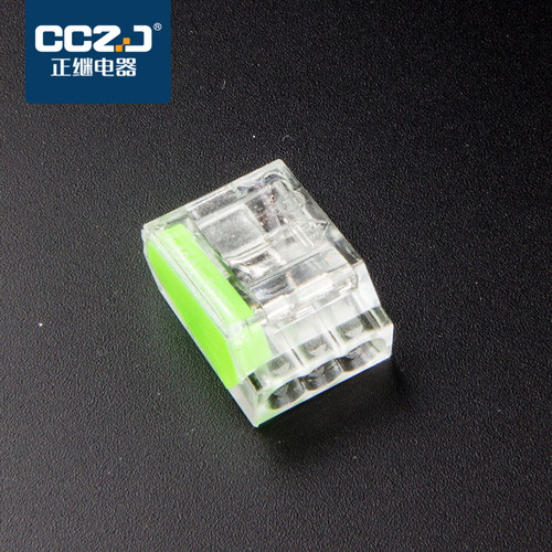 快速接线端子排连接器PCT-253多功能电线快速分线器免胶布接线3孔 - 图1