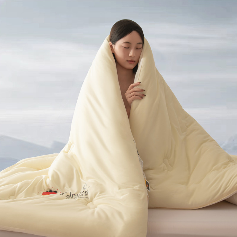 纪希尔顿德绒发热被保暖裸感亲肤面料免被套可水洗机洗秋冬被子i5,淘宝优惠券,粉丝福利购,淘宝优惠卷