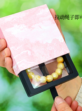 古风PE薄膜悬浮盒抽屉式