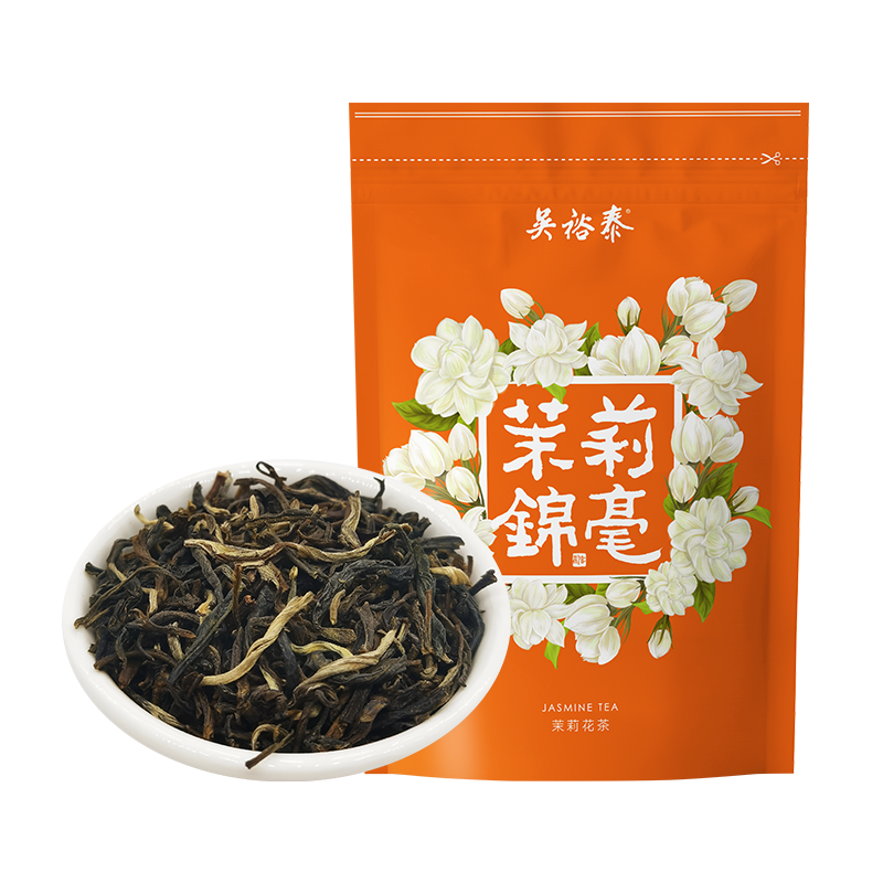 吴裕泰茶叶中华老字号茶叶茉莉花茶绿茶北京张浓香一老字号元新 - 图3