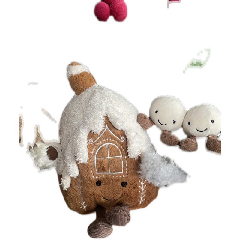 上海现货英国jellycat23年云杉圣诞树小号麋鹿玩具公仔毛绒正版-图3