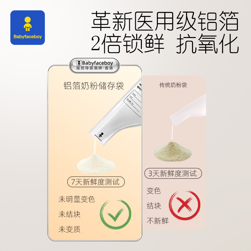 铝箔奶粉袋便携一次性食品级奶粉密封袋无菌款宝宝奶粉外出分装盒