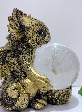 树脂底座销售 树脂可爱小卡龙球座 水晶球底座 创意家居摆件