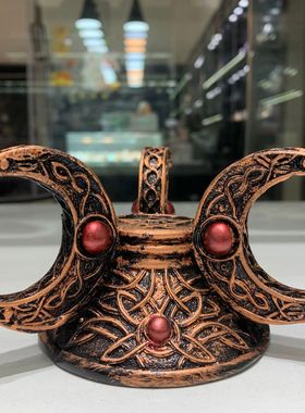 供应底座 五星台球座货源 树脂工艺品摆件 水晶球底座