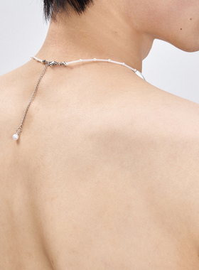 蜕幕|贝壳珍珠串珠项链Seashell & Pearl Beaded Necklace