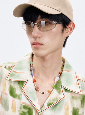 蜕幕|海滨串珠宝石项链Seaside Beaded Gemstone Necklace