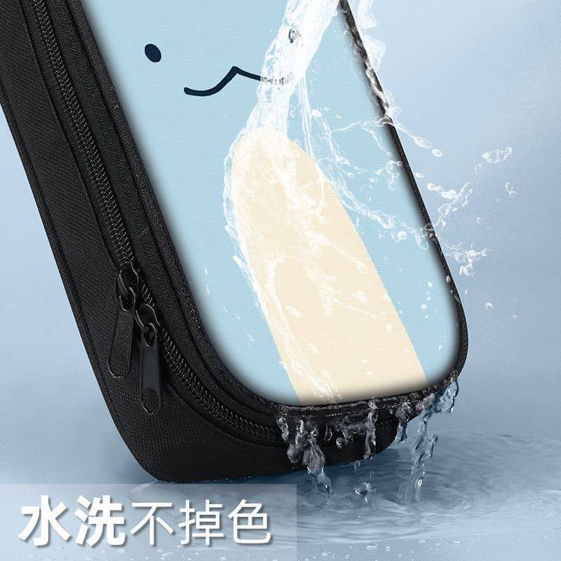 角落生物笔袋儿童小学生学院风文具袋卡通动漫铅笔袋大容量笔盒,淘宝优惠券,粉丝福利购,淘宝优惠卷