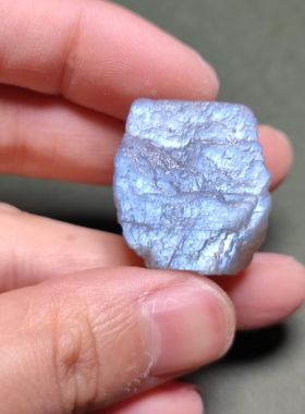 天然月光石拉长石灰月光裸石随行原石摆件能量石毛料水晶原料摆件
