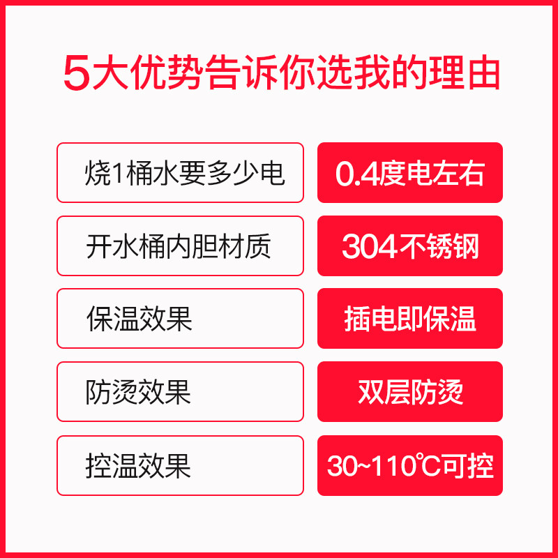 维思美商用电热开水桶大容量保温桶 维思美格汉美开水机