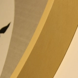 Кондоконтивная картина Чангл Форинд Детский детский след, почерк, каллиграфия маленькая нога полная луна пинг xile подвесной раму