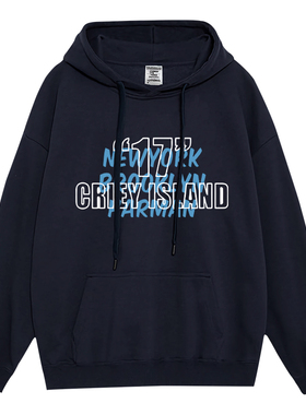 日本offcat沉默的荣耀魏晨同款美式高街连帽卫衣潮牌情侣男女宽松