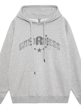 日本offcat刘宇同款美式oversize高街复古连帽卫衣男女宽松潮流高