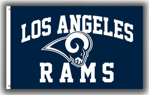 外贸货源洛杉矶公羊队NFL Los Angeles Rams Flag亚马逊WISH EBAY - 图1