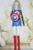 COS cho thuê COSPLAY Avengers nữ Mỹ đội trưởng siêu anh hùng anime hoạt hình quần áo váy ngắn - Cosplay cosplay luffy Cosplay