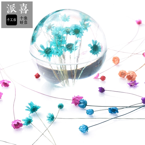 派喜 Бразильские маленькие звездные цветы Кристаллическая капля режима DIY сушено