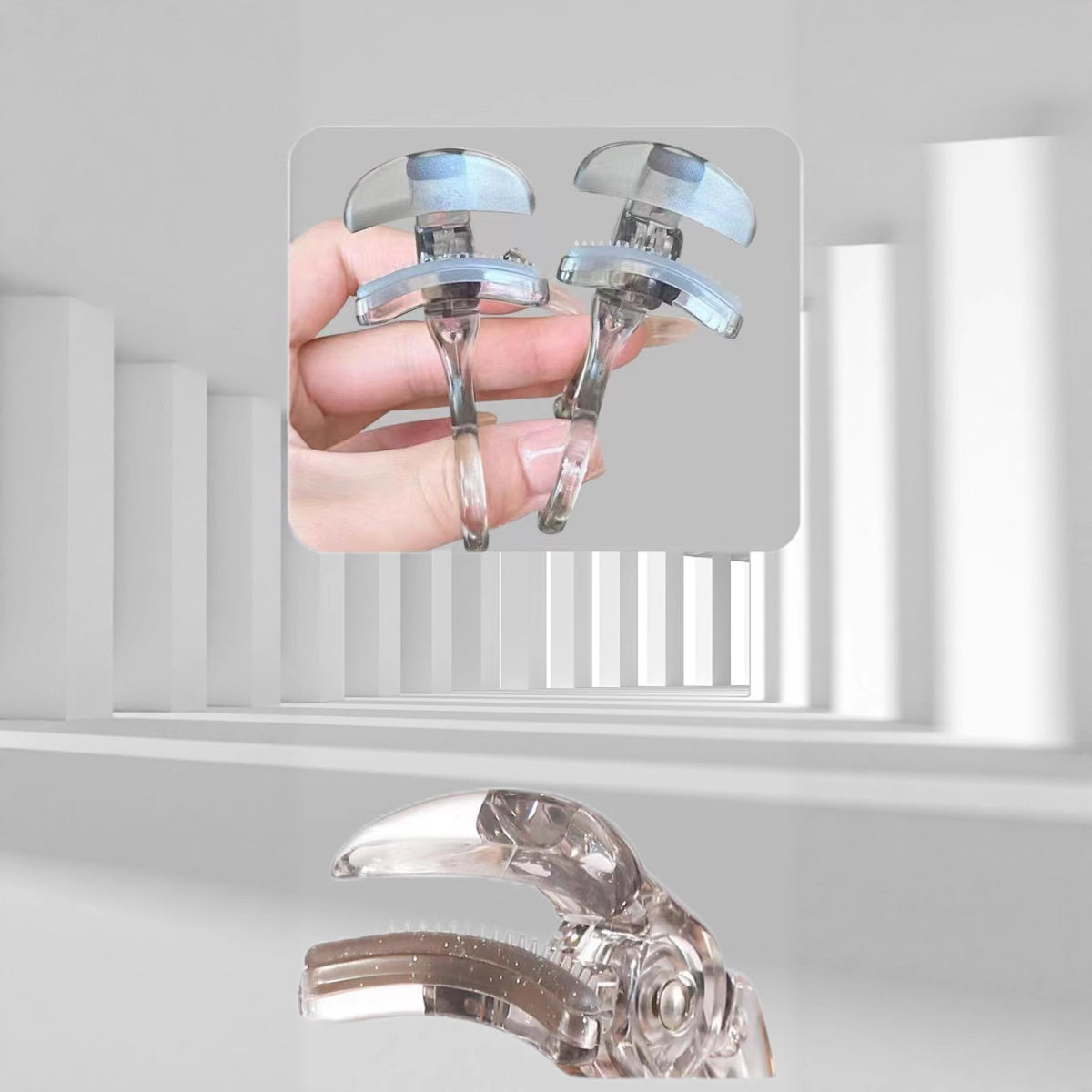 无边框睫毛夹金属梳齿广角睫毛夹 自然卷翘局部持久定型化妆专用,淘宝优惠券,粉丝福利购,淘宝优惠卷