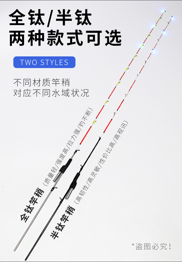 桥钓筏钓竿单竿筏竿全钛合金竿稍软尾伸缩阀杆伐竿新款鱼竿高端 - 图2