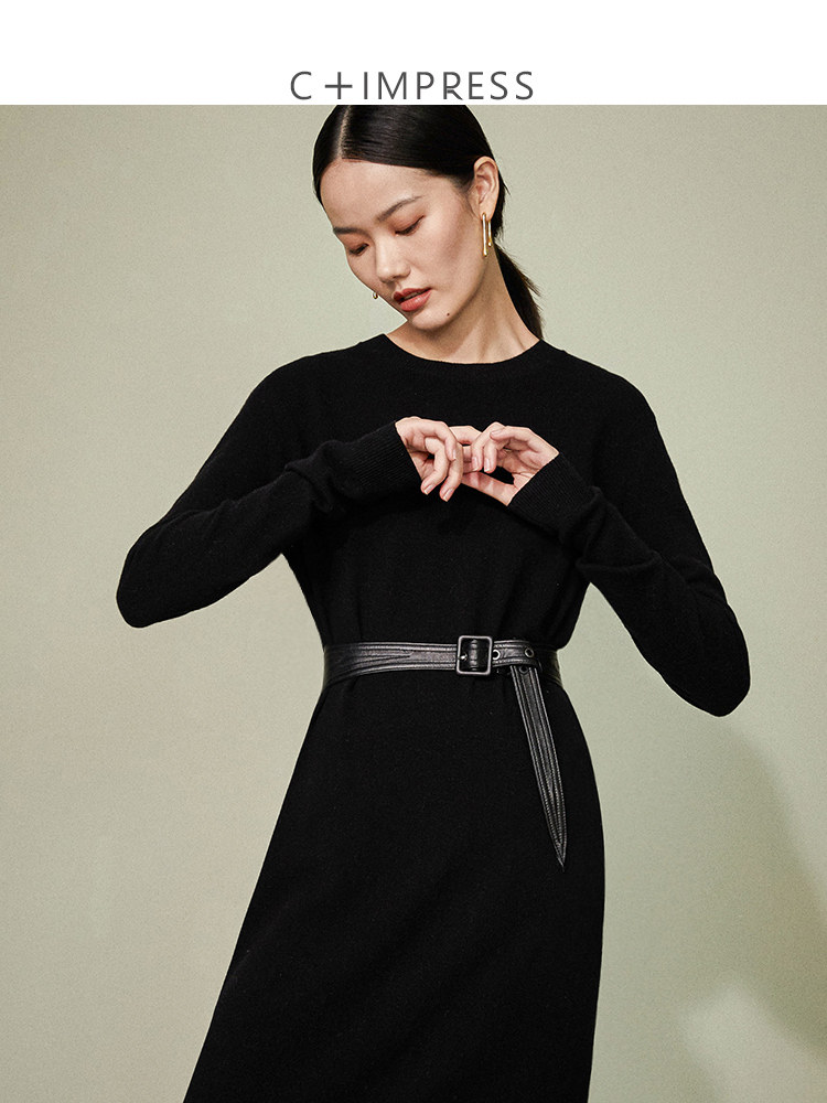 c+impress/西嘉时髦宽真皮腰带 西嘉腰带/皮带/腰链