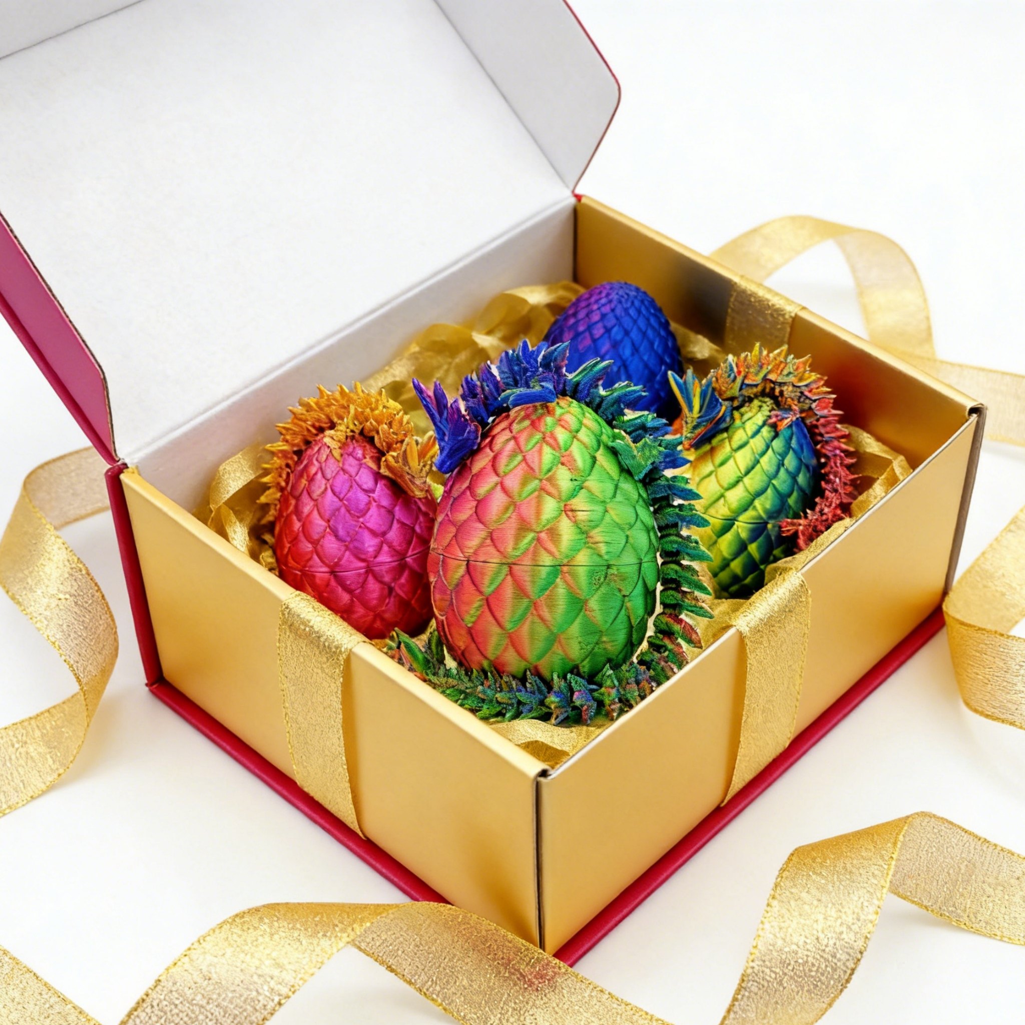 3D打印水晶龙蛋关节可动宝石龙玩具创意摆件手办礼物其他模型玩具,淘宝优惠券,粉丝福利购,淘宝优惠卷