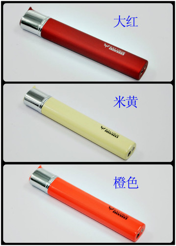 超薄纤细长条男女士充气打火机新款彩个性明火电子打火机金属迷你 - 图2