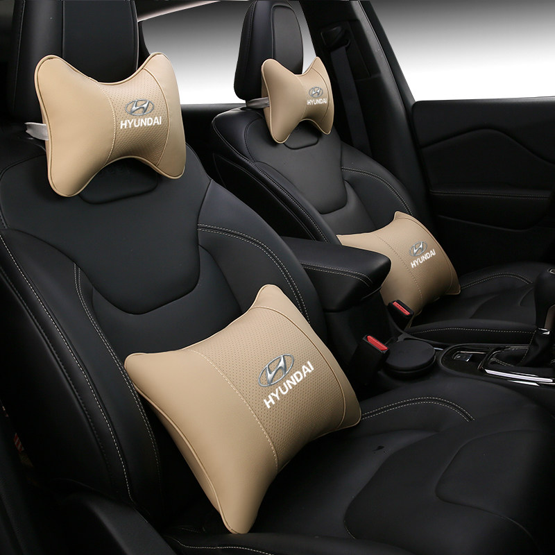 适用现代座椅头枕一对腰靠垫ix35伊兰特途胜L瑞纳车载靠枕护颈枕,淘宝优惠券,粉丝福利购,淘宝优惠卷
