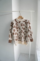 9-1122 Korea Dongdaemun Pin-knitted Shirt Area Adorable-8049246 European and American Atmosphere Leisure Refinement