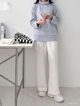 Nine-1122 Korea East gate turtleneck stitch weaselwear area Theggllim12-8049874 cute