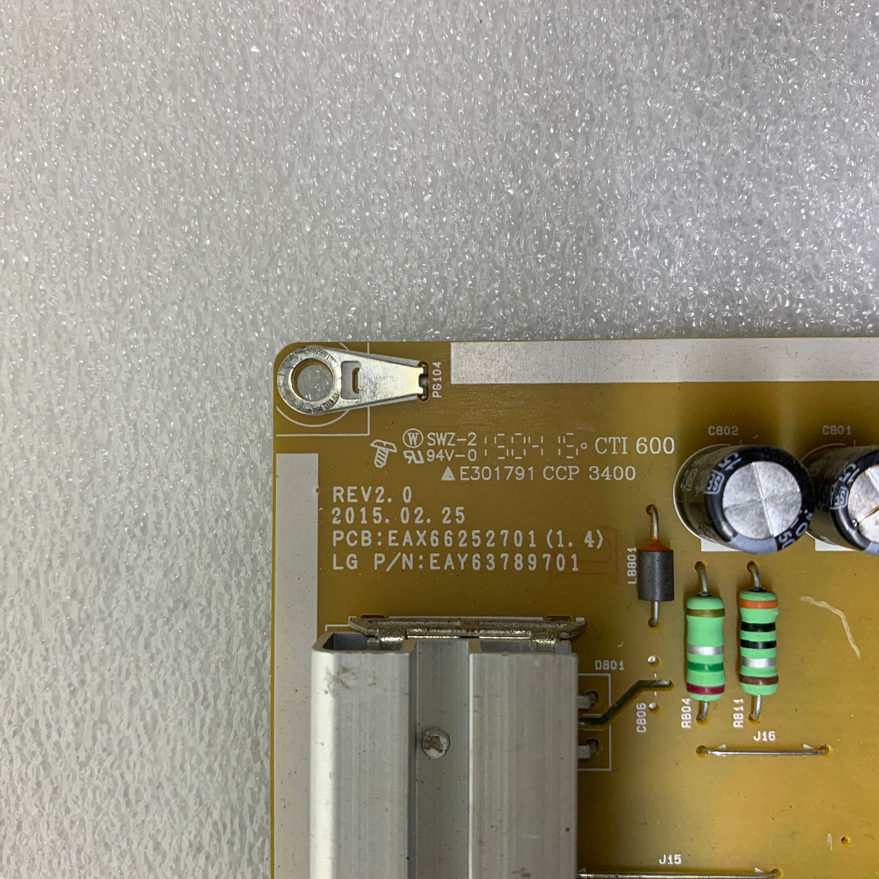 原装LG49UF6300-CD49UF6600-CD电源板EAX66252701EAY63789701测好-图0