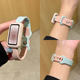 Psnld Huawei bracelet 8/7 contrasting color silicone strap