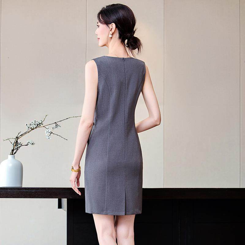 无袖连衣业裙包裙女气质职装LLYL512内搭正式场合臀工作服正通勤,淘宝优惠券,粉丝福利购,淘宝优惠卷