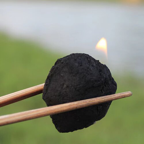4.5kg炭竹炭烧煮茶2.5公斤竹子碳木炭烧烤耐烧家用小块小方块竹碳 - 图2