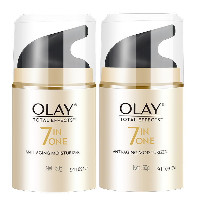 玉兰油多效修护霜素颜霜两瓶装面霜 韵科化妆品专营乳液/面霜