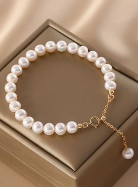 新中式天然淡水珍珠不掉色手链