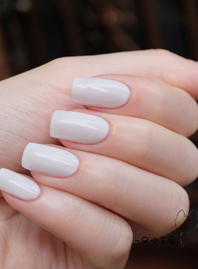 免烤指甲油ESSIE63白色棉花糖