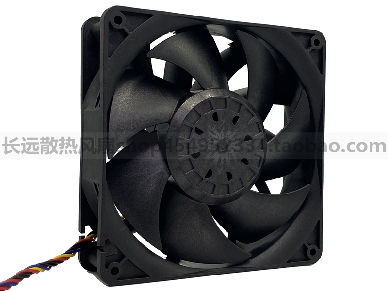 全新润达RUNDA RS14038B12D-FPS 12V 0.45A 大风量变频器散热风扇 - 图1