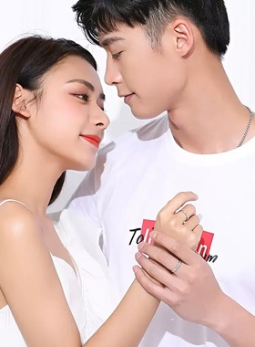 DR心心相印戒指情侣一对