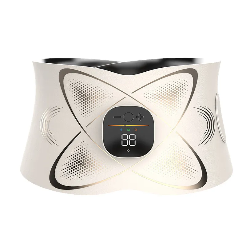 跨境红光腰腹瘦腰EMS微电流按摩腰带热敷美容仪家用塑身腰部按摩,淘宝优惠券,粉丝福利购,淘宝优惠卷