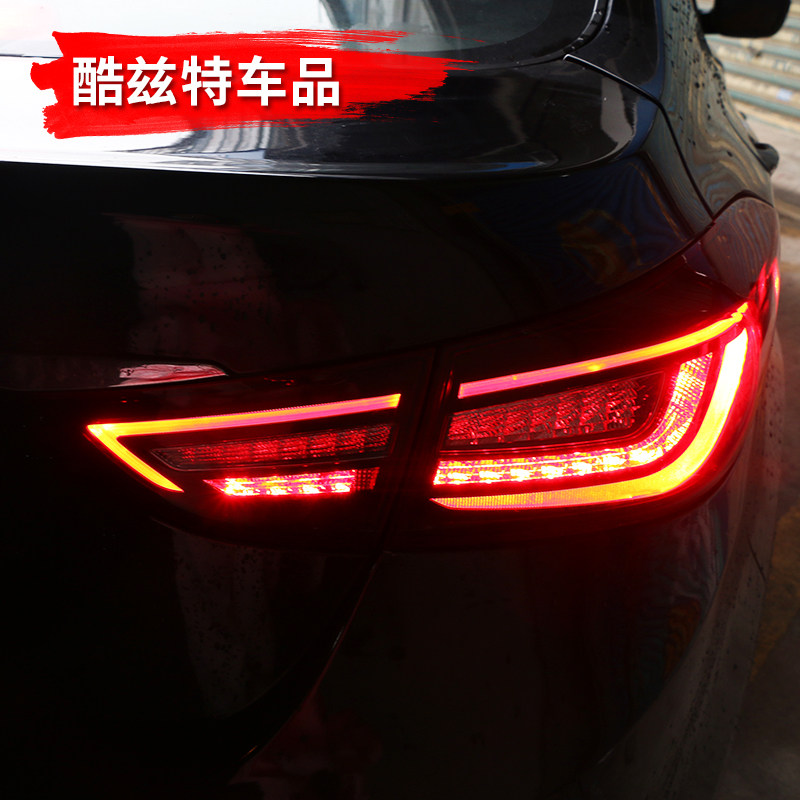 12-16款朗动尾灯改装LED光导日行灯倒车灯流光转向全LED尾灯总成_虎窝淘