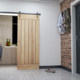 Toilet bedroom kitchen sliding track solid wood door