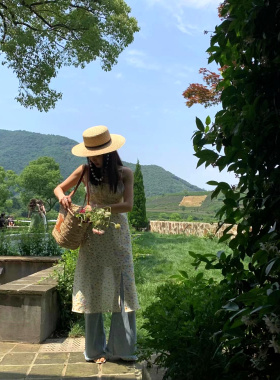 其他平顶麦秆草帽沙滩甜美女夏季