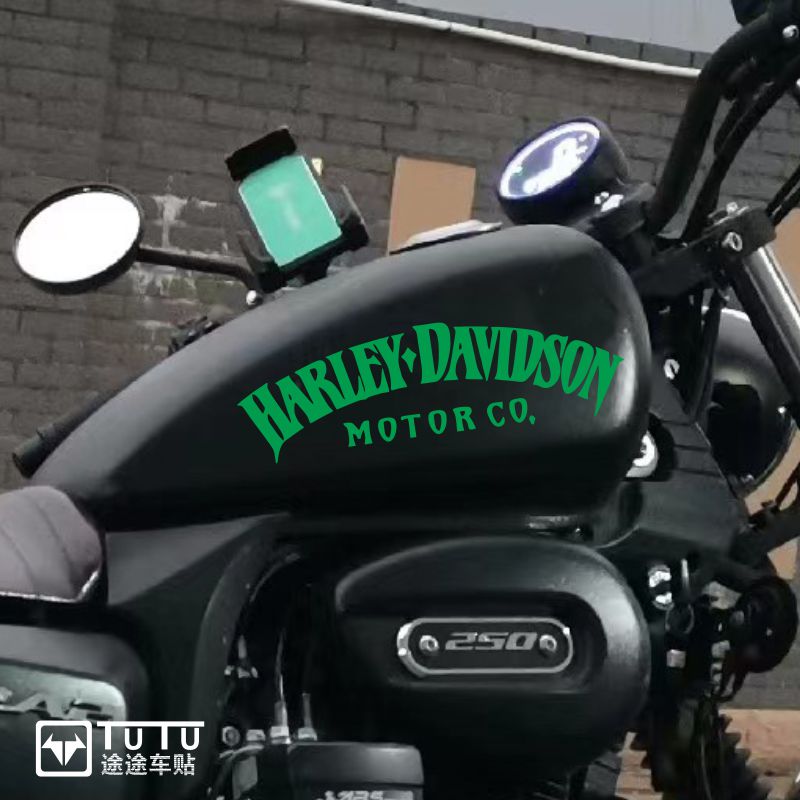 适用于宗申赛科龙RA2贴纸拉花车贴个性复古机车油箱贴花防水版画 - 图3