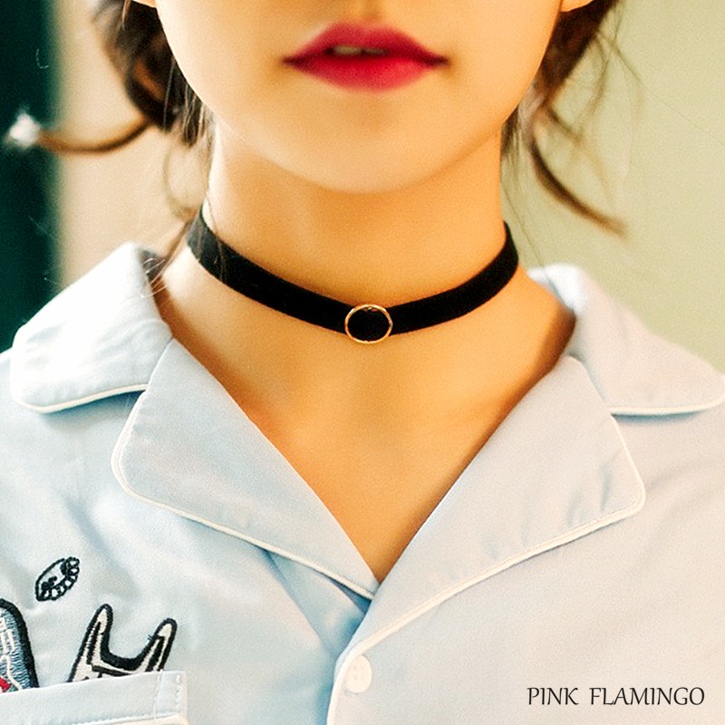 项圈女颈带酷 chocker 项链韩国简约锁骨链脖链 choker 圆环 新品 项圈女颈带酷 chocker 项链韩国简约锁骨链脖链 choker 圆环 新品