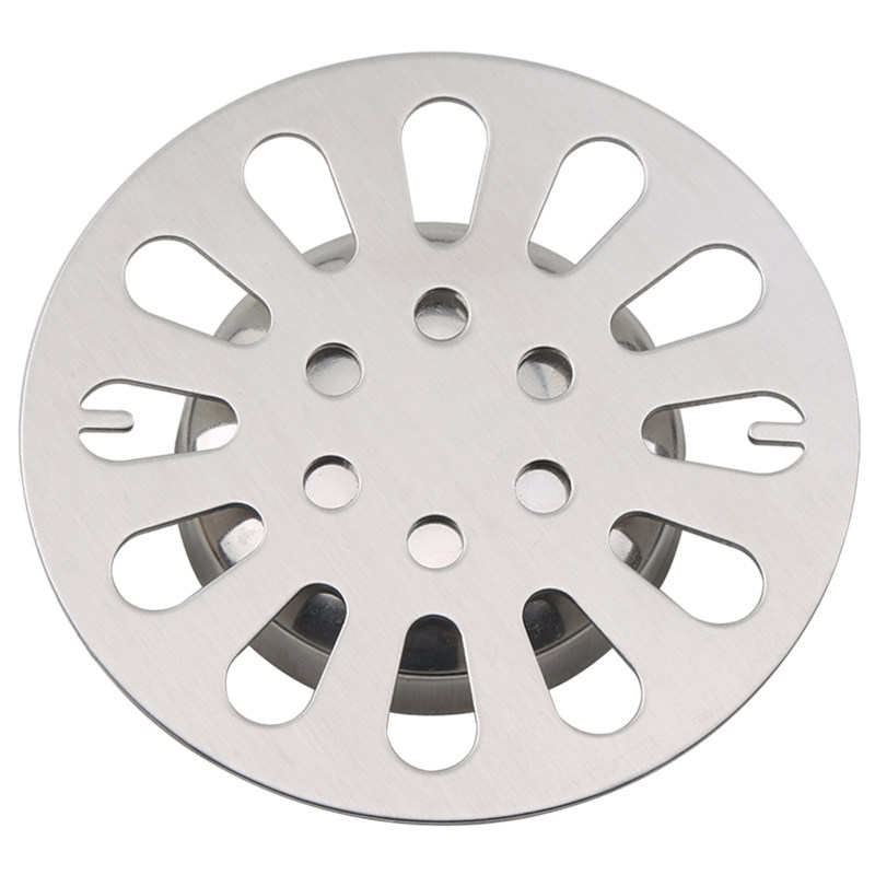 地漏盖子圆形封口盖下水道过滤网片不锈钢浴室卫生间防头发防臭芯