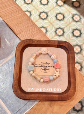 景德镇陶瓷可爱小狗手链