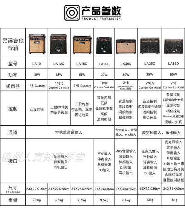 英国兰尼Laney LA15C/30D/65D 多功能吉他音箱 正品全新 全国防伪 - 图3