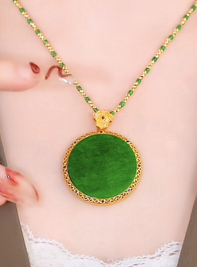 新款无事牌吊坠圆牌配饰挂