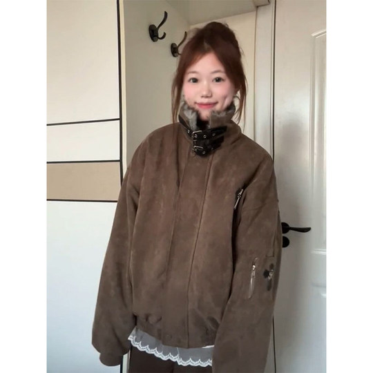 Versatile casual mountain sculpture down jacket for women